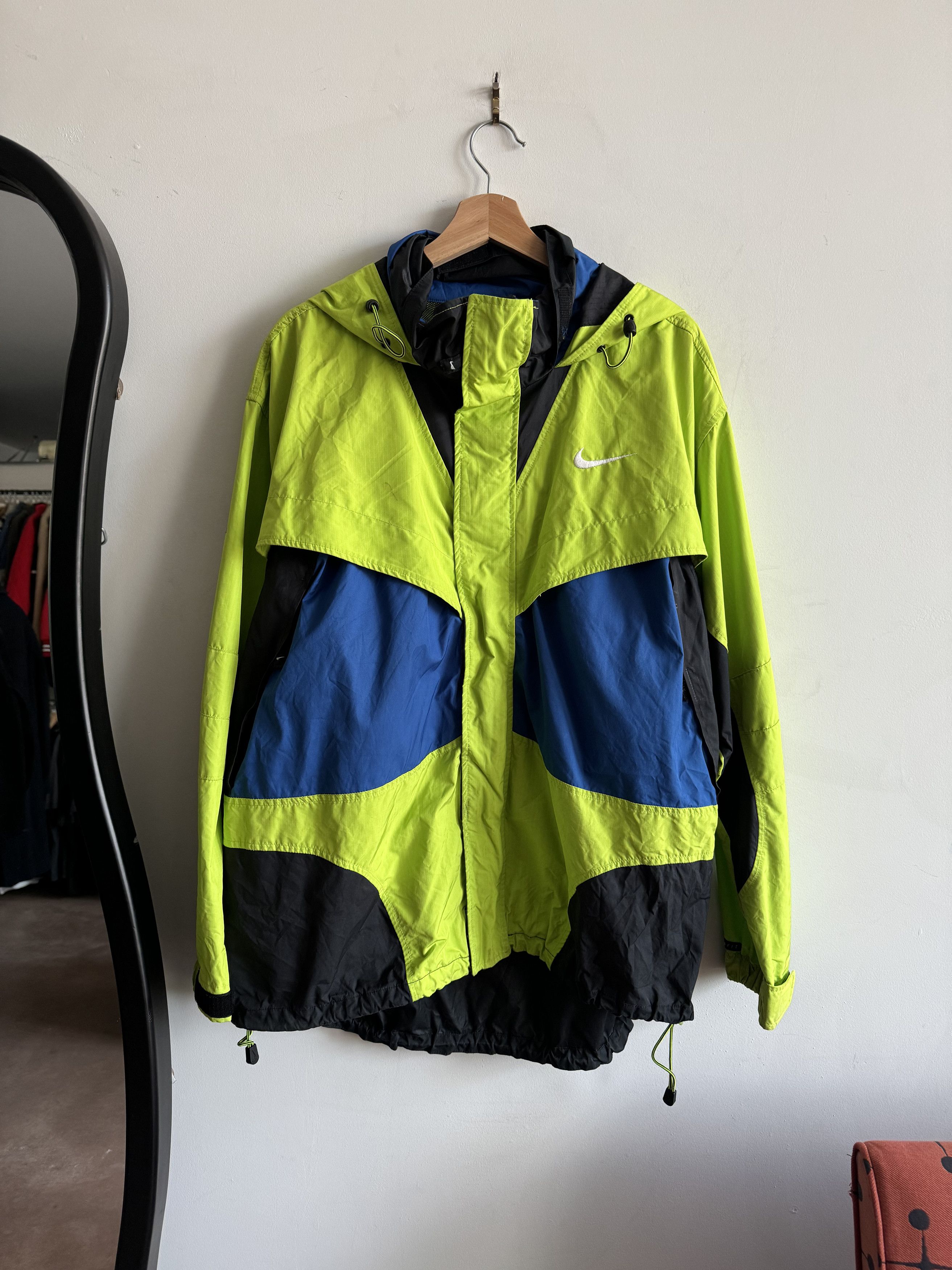 Nike × Nike ACG × Vintage 90/00s Nike ACG Packable Windbreaker Size L Size US L / EU 52-54 / 3 - 1 Thumbnail
