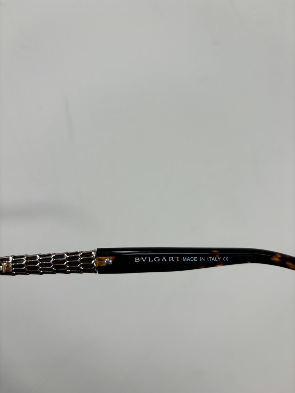 Bvlgari Bvlgari Very Rare Women’s Black/Gold Eyeglasses Frames Size ONE SIZE - 14 Thumbnail