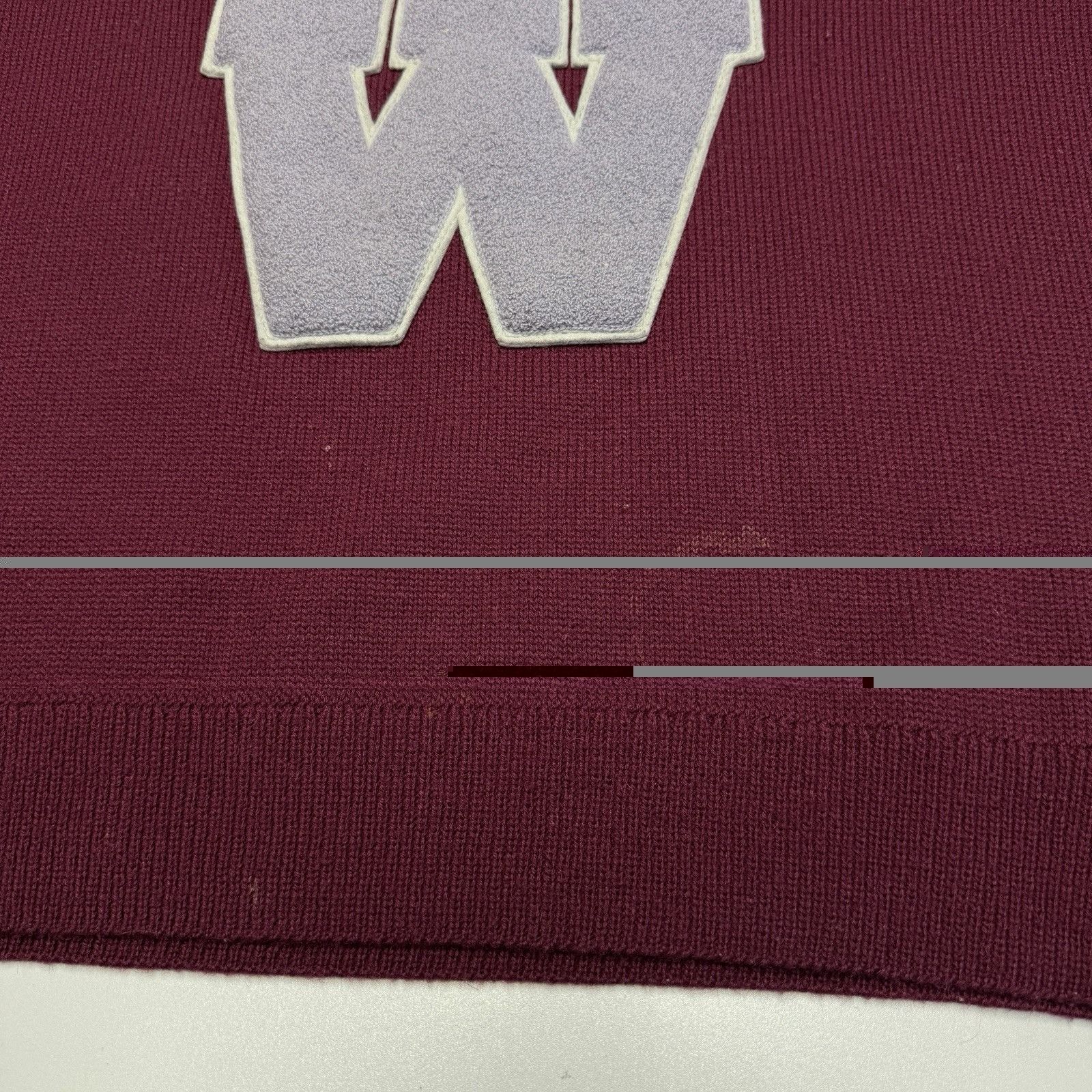 Vintage Vintage Washington State Cougars Varsity 100% Wool Letterman Size US XL / EU 56 / 4 - 5 Thumbnail