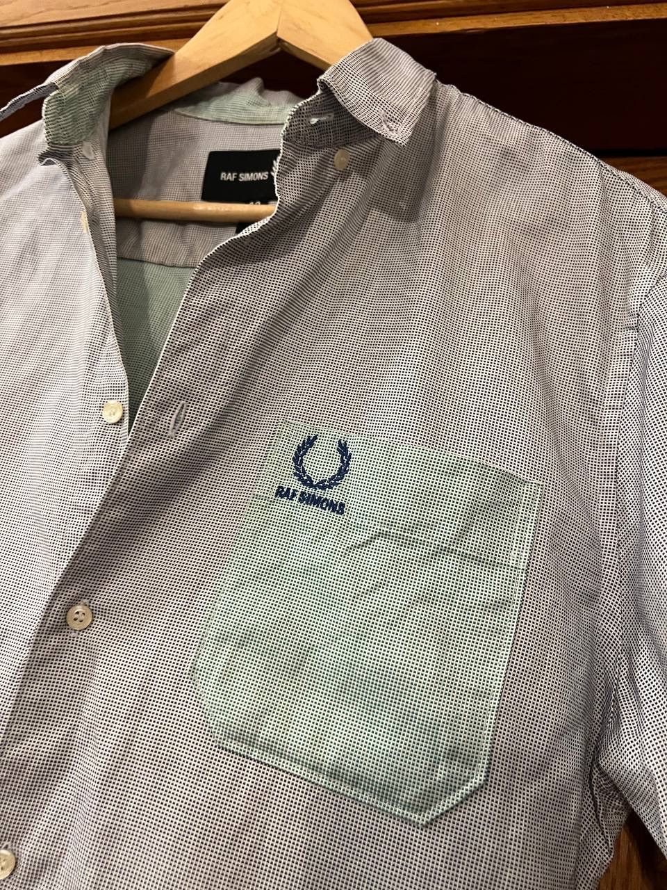 Fred Perry × Raf Simons Short sleeve buttoned shirt Size US XS / EU 42 / 0 - 10 Thumbnail