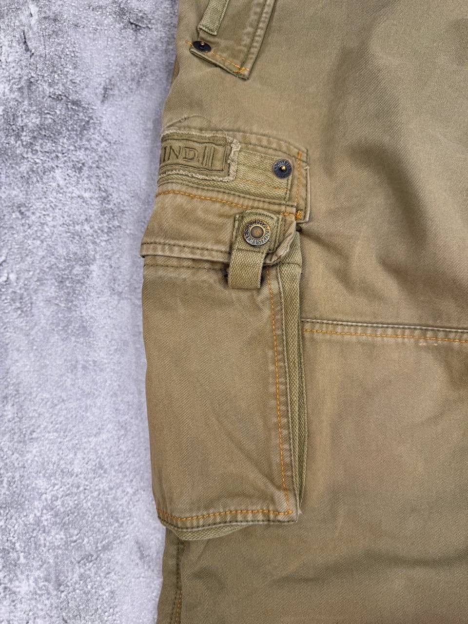 Alpha Industries Alpha Industries Men Cargo Pants Beige Military StyleVintage Size US 36 / EU 52 - 3 Thumbnail