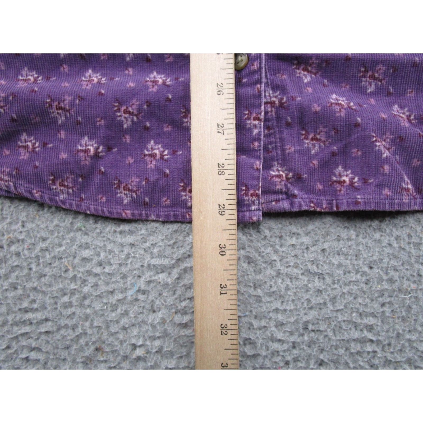 Vintage VINTAGE Looney Tunes Tweety Bird Purple Corduroy Button-Down Shirt Women's 14/16W Size XL / US 12-14 / IT 48-50 - 7 Thumbnail
