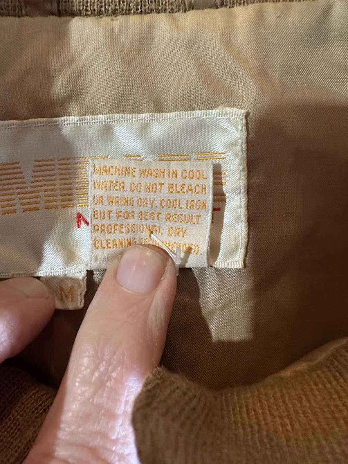 Mirage Vintage Mirage Mensport Bronze Bomber Jacket M Size US M / EU 48-50 / 2 - 4 Thumbnail