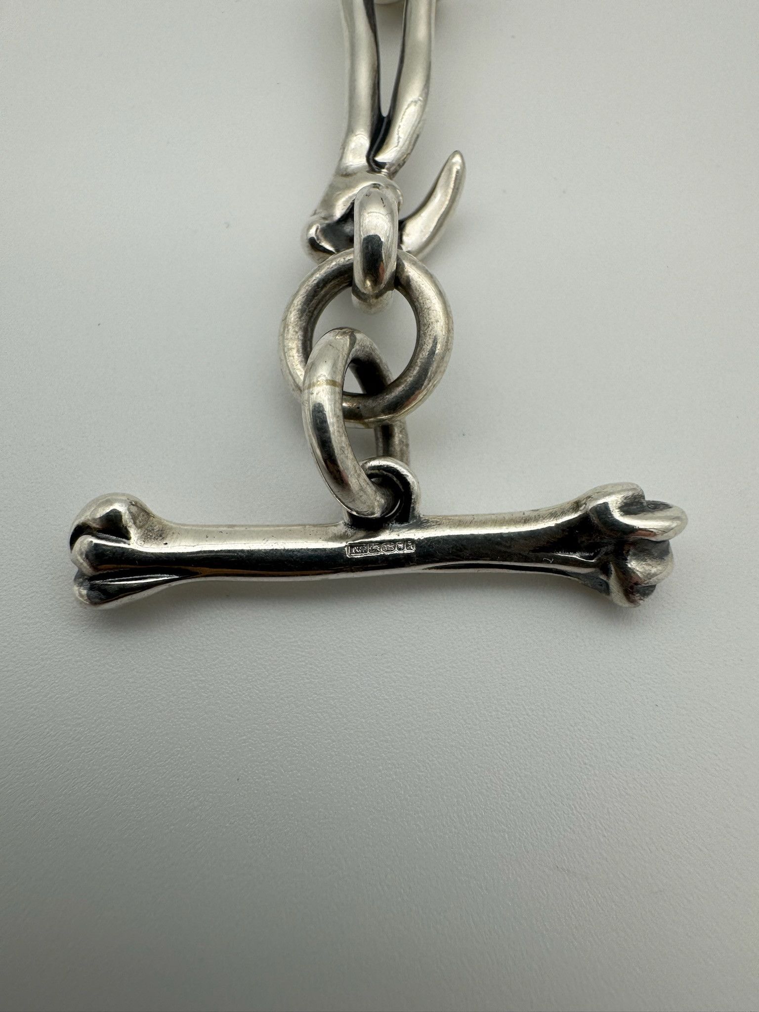 Supreme × Yohji Yamamoto FW25 Supreme Yohji Yamamoto The Great Frog Silver Bracelet Size ONE SIZE - 4 Thumbnail