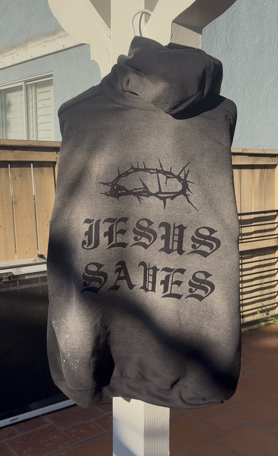 Other “Jesus Saves” sunfade Hoodie Size US S / EU 44-46 / 1 - 1 Thumbnail