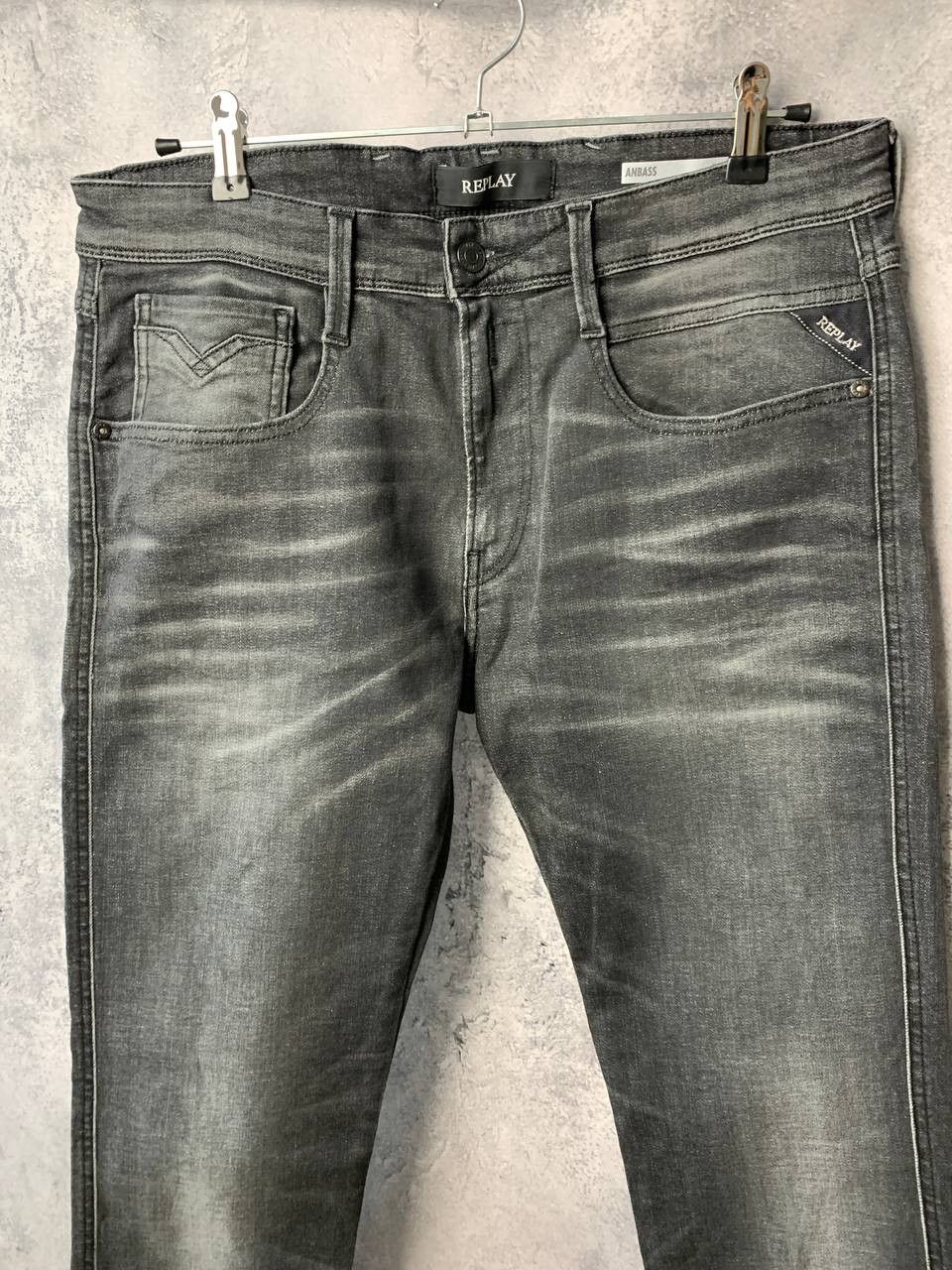 Replay REPLAY Anbass Slim Fit Jeans Denim Pants Women's size 33 Size 32" / US 10 / IT 46 - 5 Thumbnail