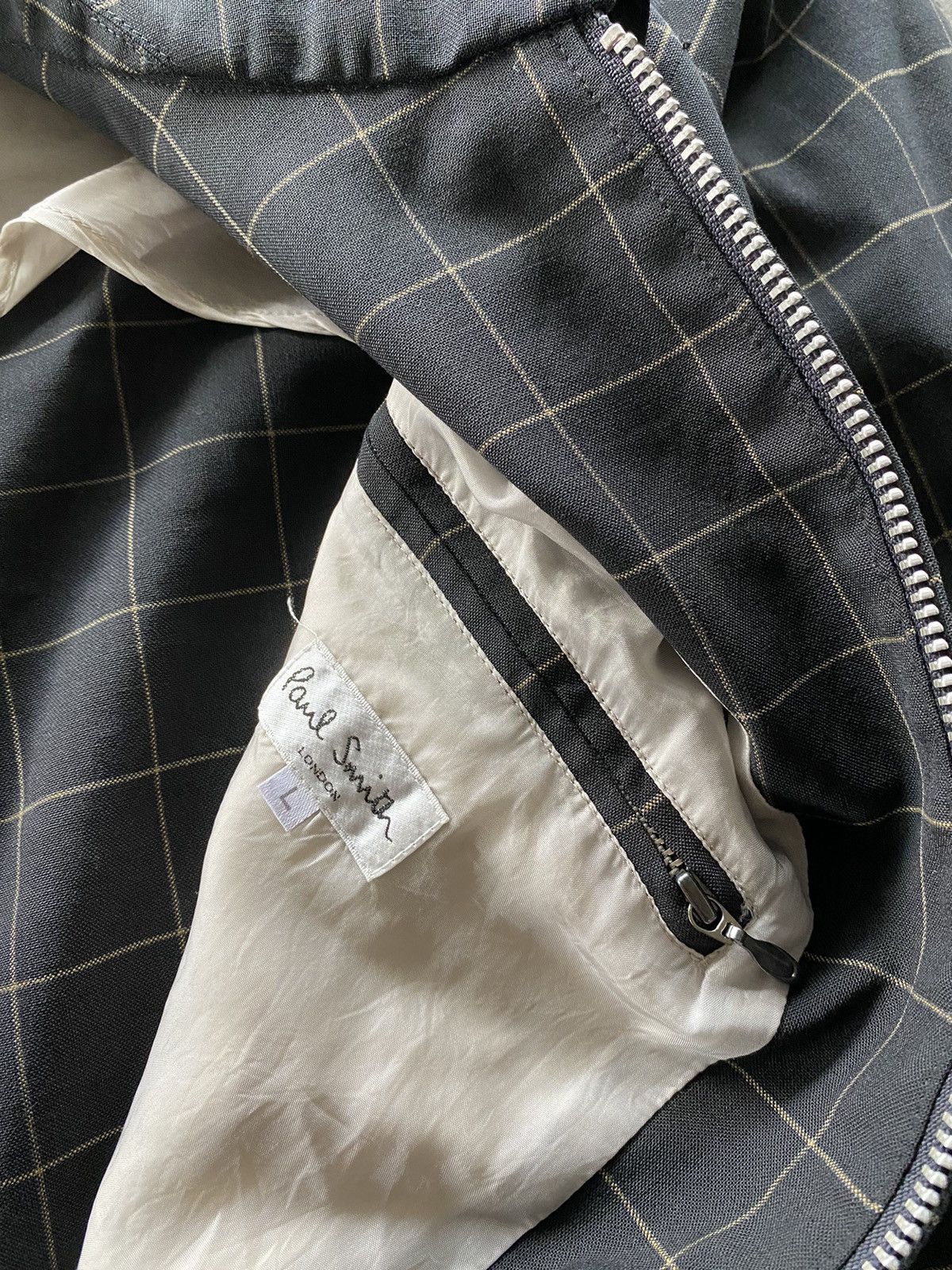 Paul Smith 2000s Paul Smith - Gingham Work Jacket Size US L / EU 52-54 / 3 - 5 Thumbnail