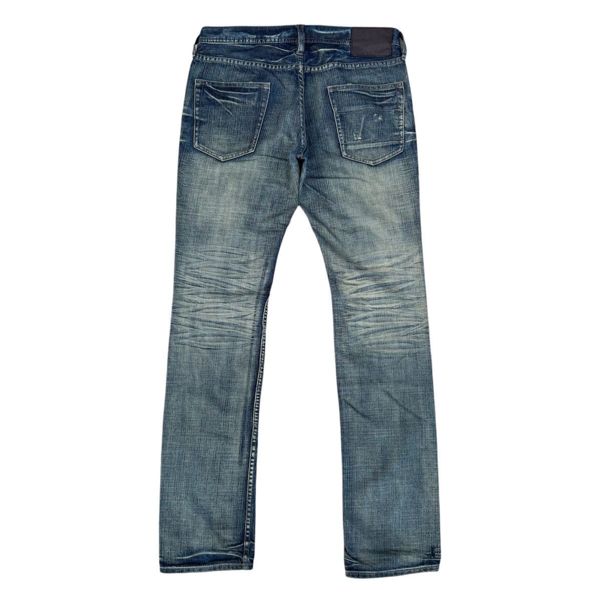 14th Addiction Vintage Distressed Edge Rupert Denim Pant Size US 32 / EU 48 - 2 Thumbnail