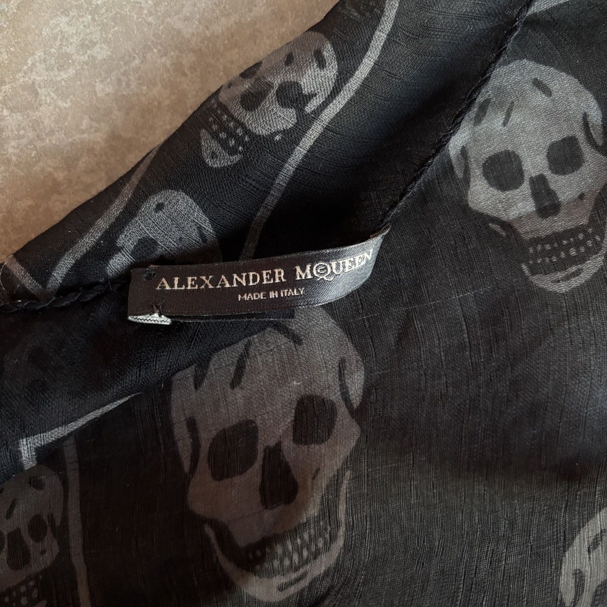 Alexander McQueen Alexander McQueen Skull Scarf Size ONE SIZE - 4 Thumbnail
