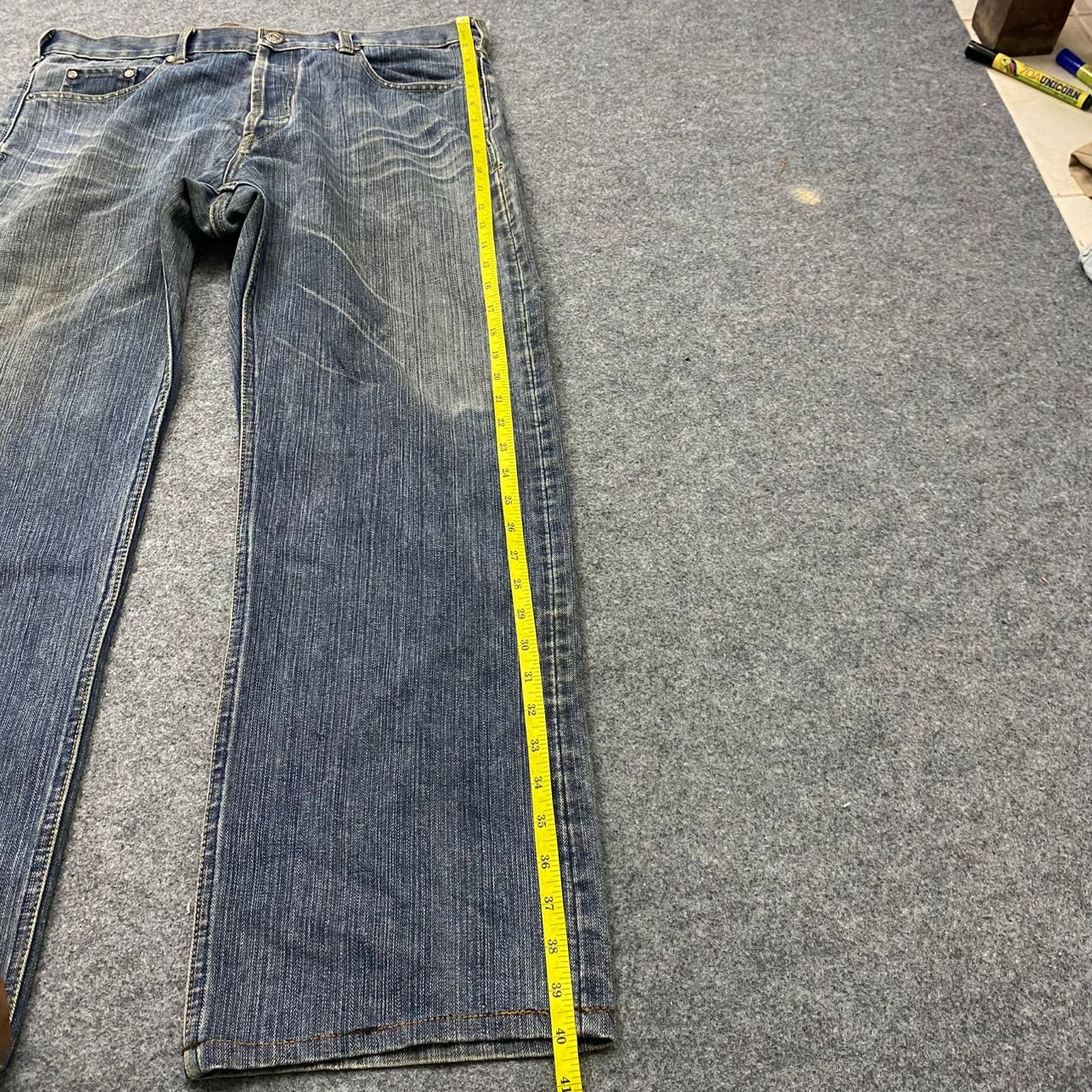 Levi's Vintage Levis Red Loop Big E Denim Size US 36 / EU 52 - 7 Thumbnail
