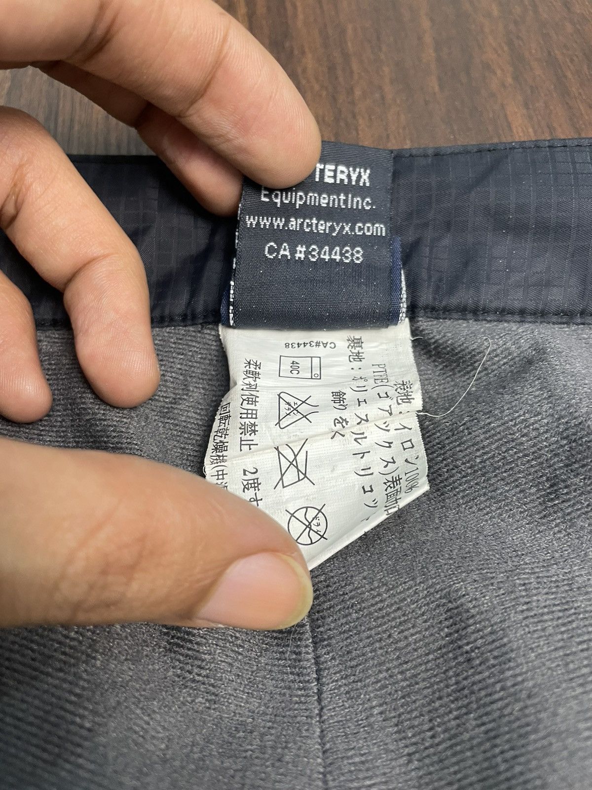 Arc'teryx × Goretex × Vintage Vintage Arcteryx Nylon Hiking Pants Size US 32 / EU 48 - 6 Thumbnail