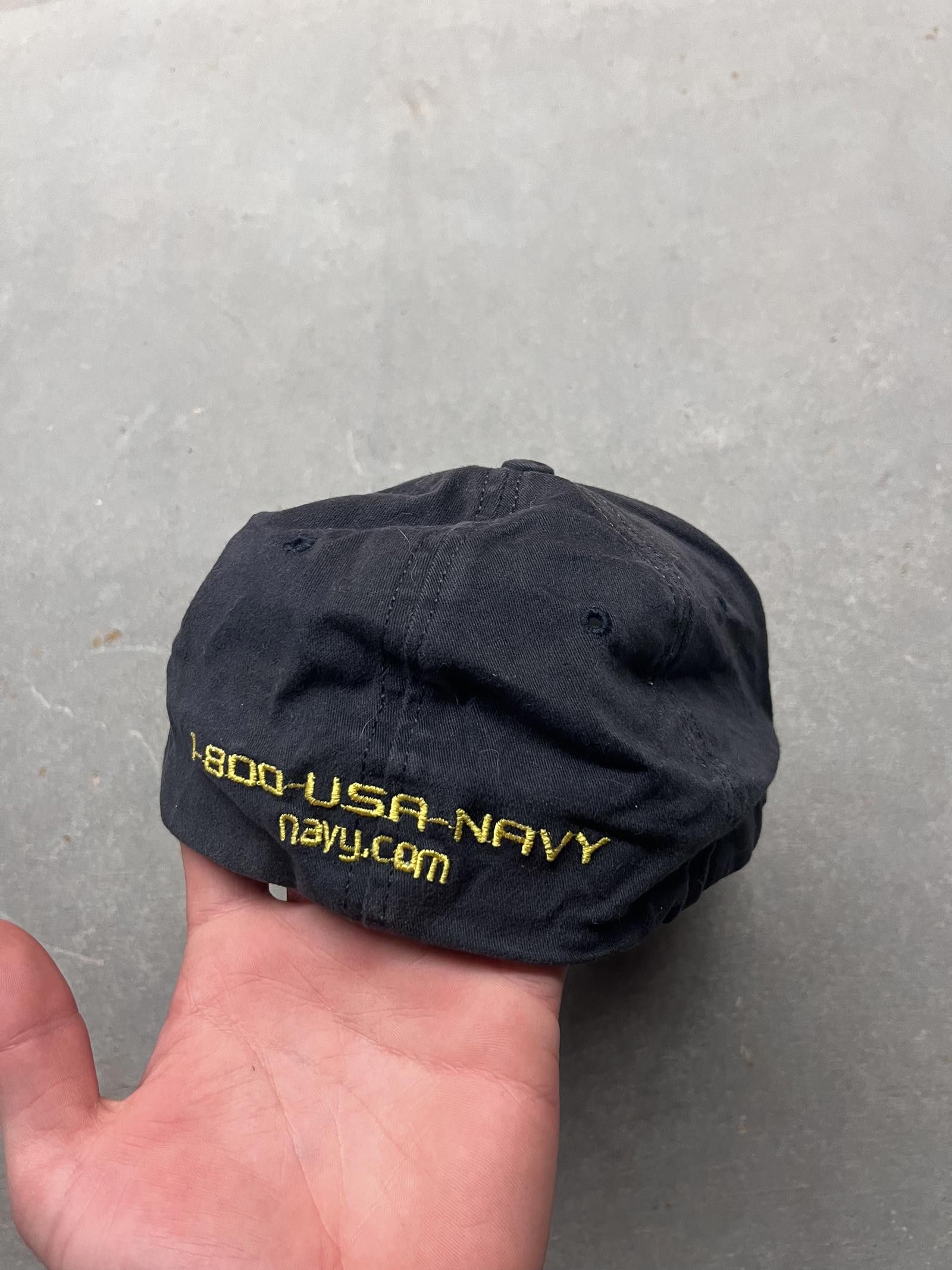 Old Navy Vintage Made in USA Faded "Navy" recruitment hat Size ONE SIZE - 2 Thumbnail