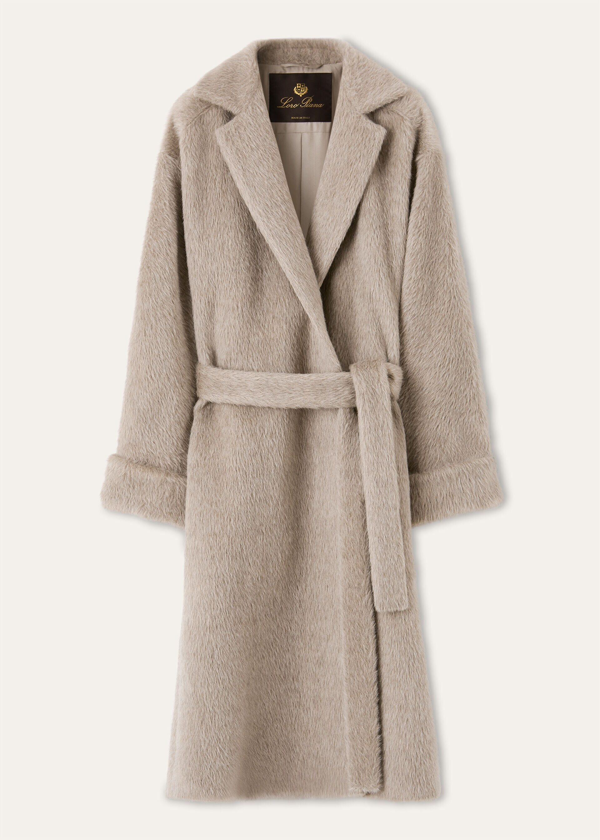 Loro Piana os11x0326 FAQ5899 Maria Coat in Lotus Pod Size M / US 6-8 / IT 42-44 - 1 Thumbnail