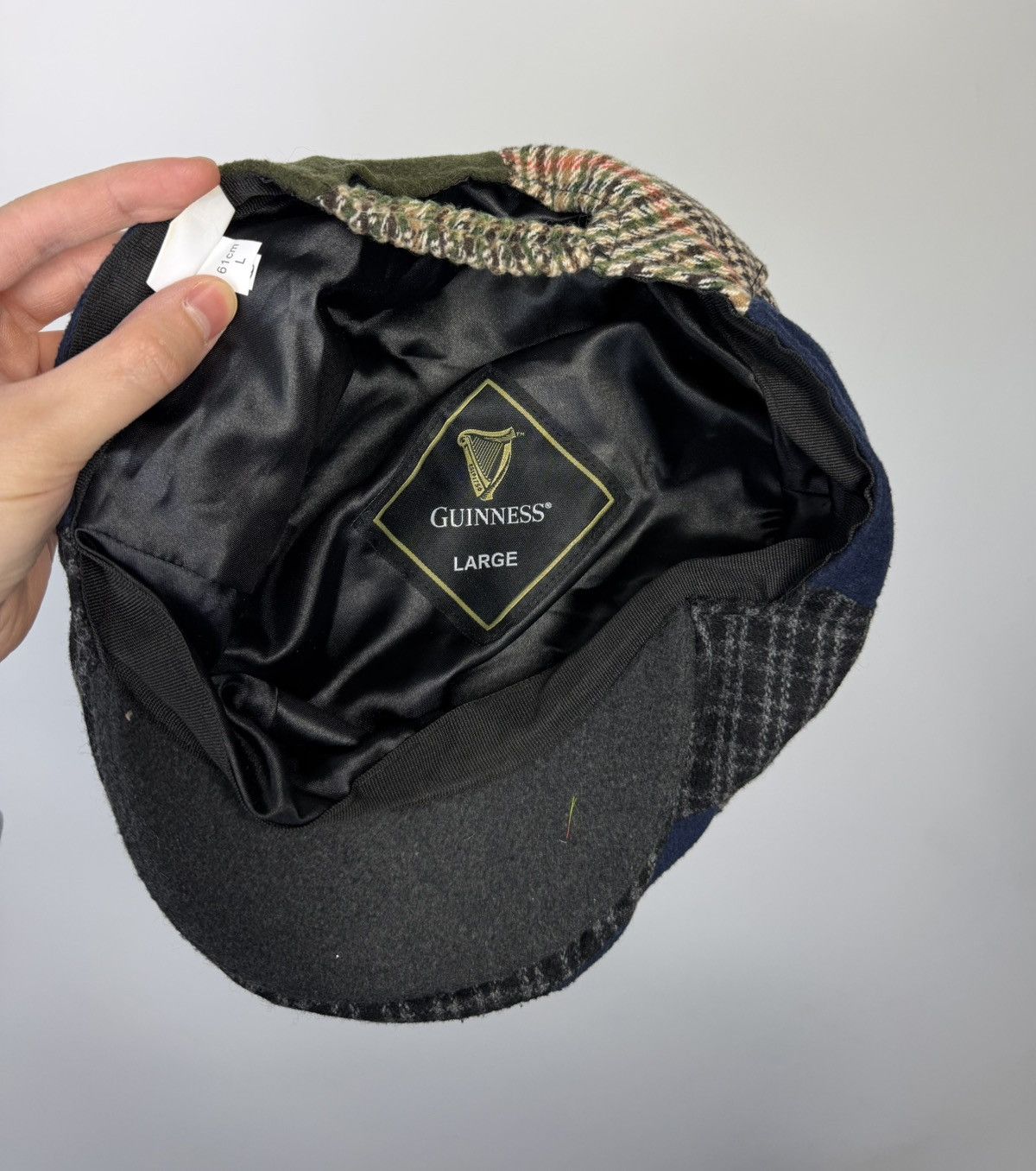 Harris Tweed Guinness x Harris Tweed Vintage Flat Cap Size ONE SIZE - 3 Thumbnail