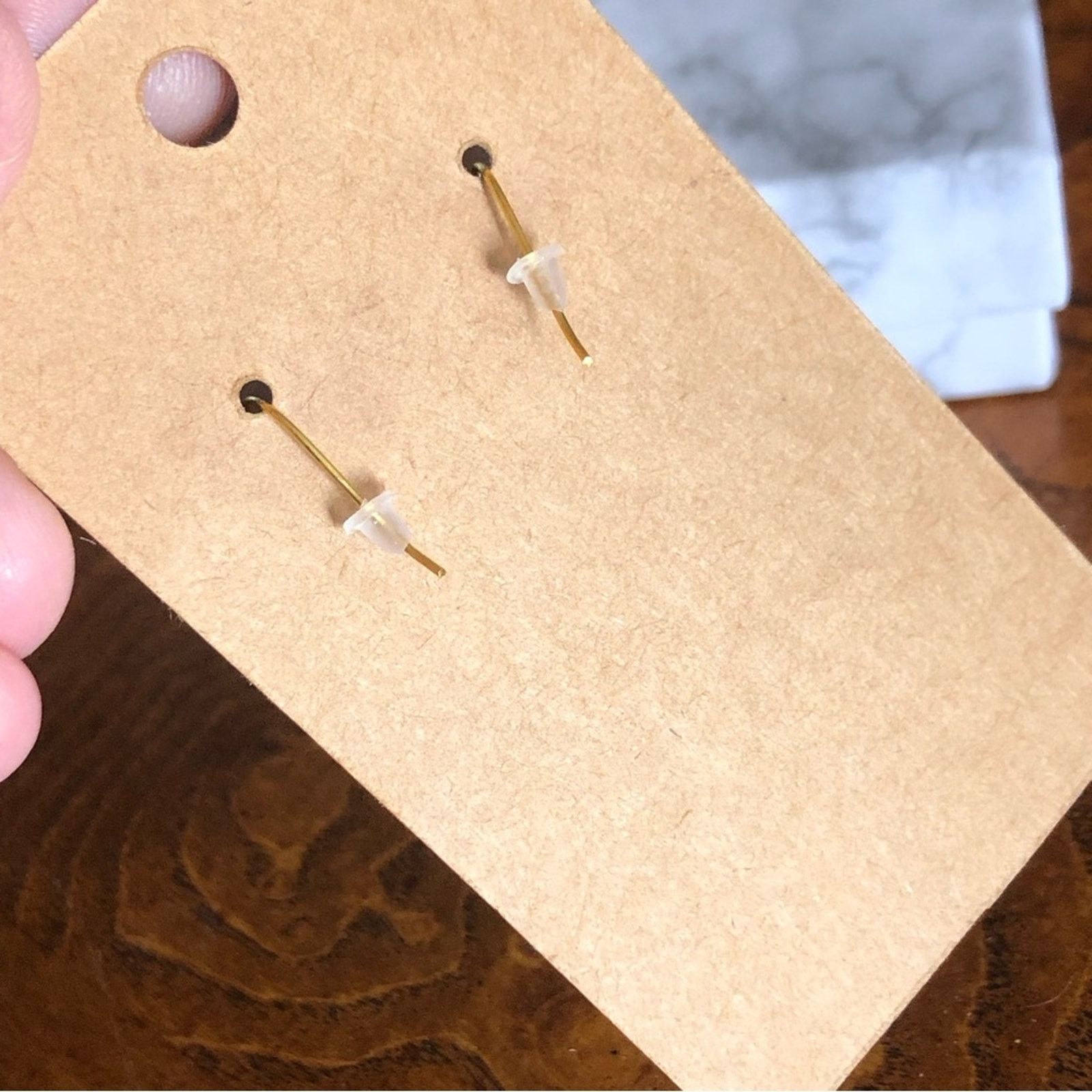 Handmade Handcrafted swirl enamel dangle earrings Size ONE SIZE - 5 Thumbnail
