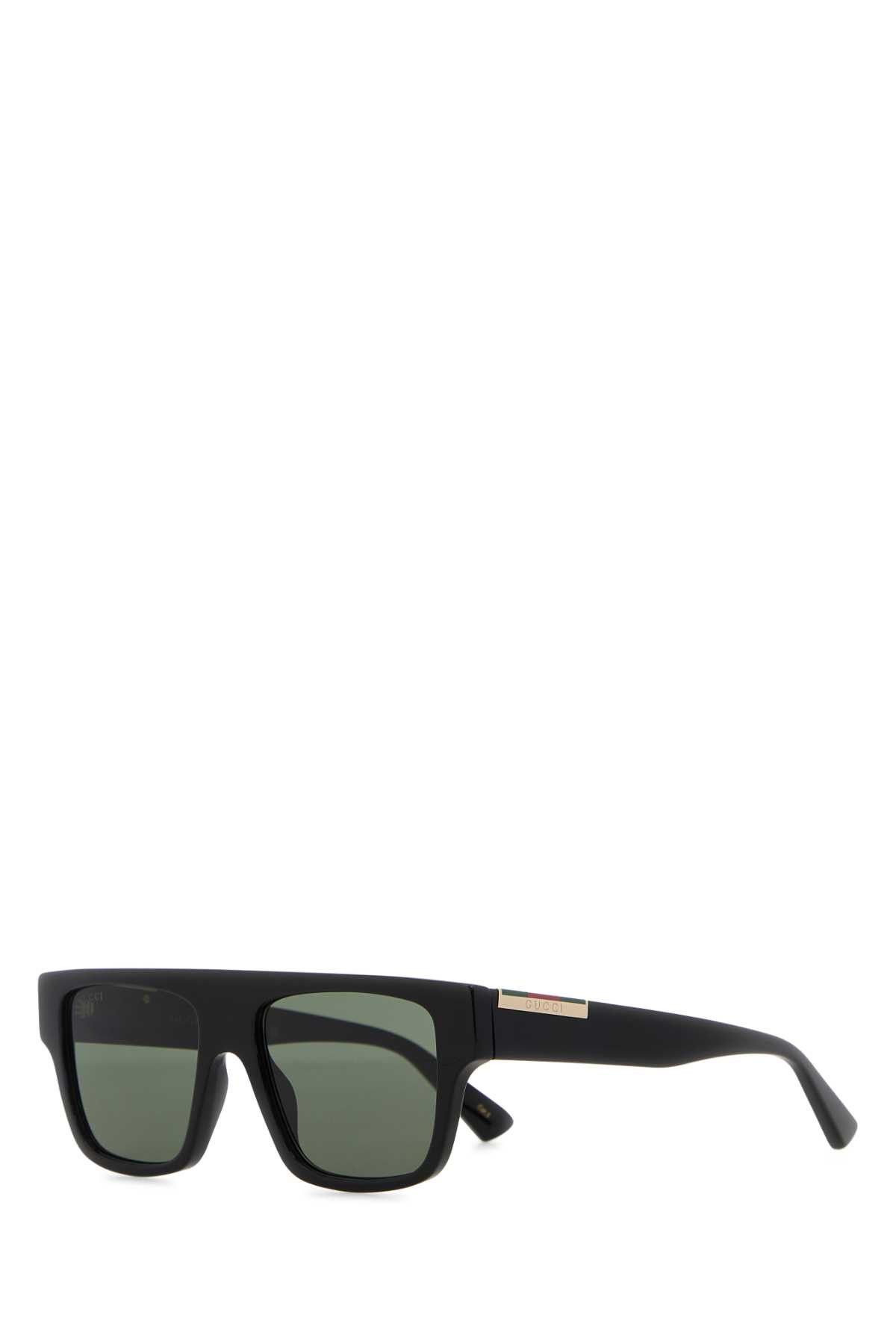 Gucci Black Acetate Sunglasses Size ONE SIZE - 1 Thumbnail