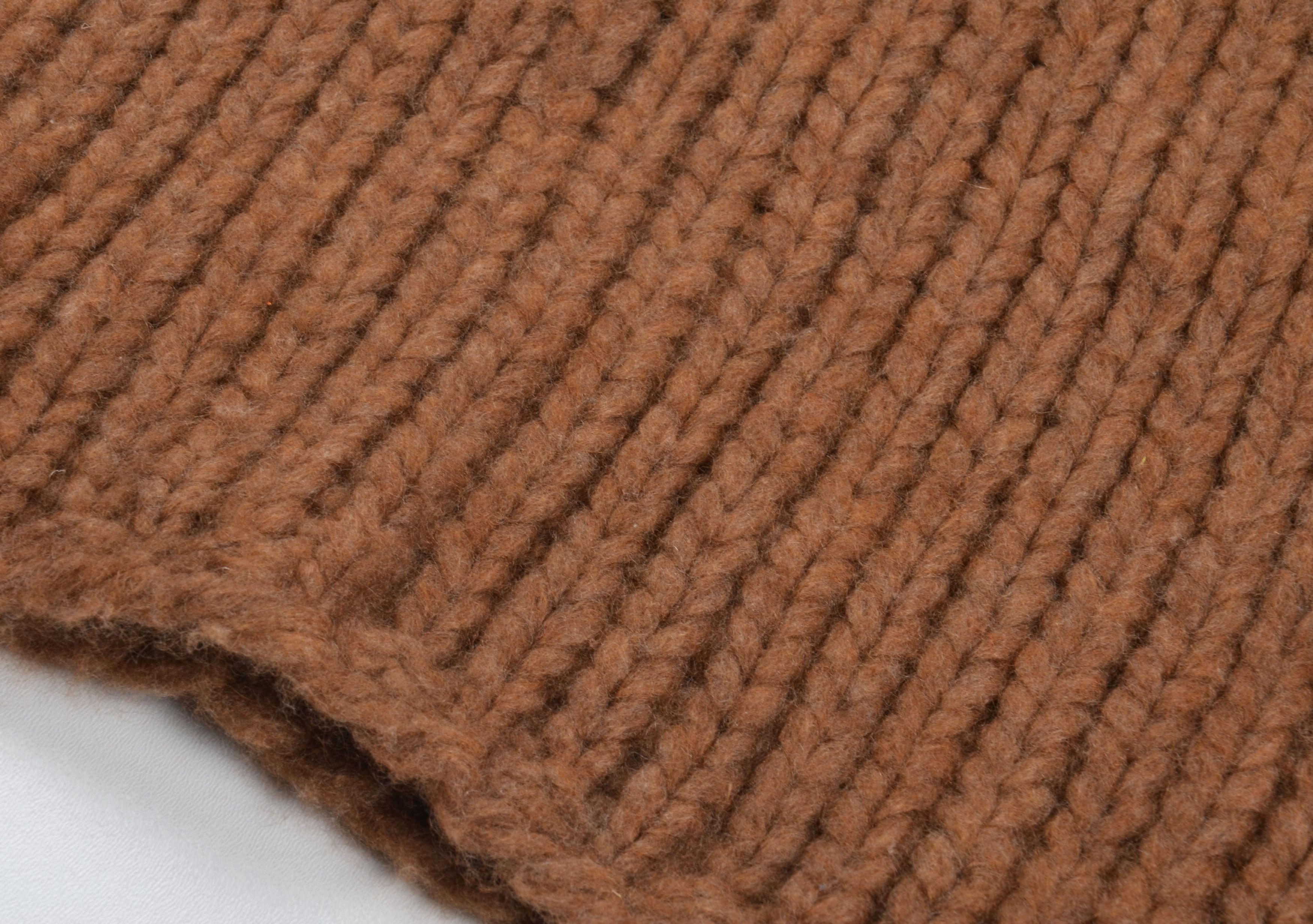 Other Ella Silla 100% Cashmere Turtle Neck Chunky Knit Sweater Size S / US 4 / IT 40 - 7 Thumbnail