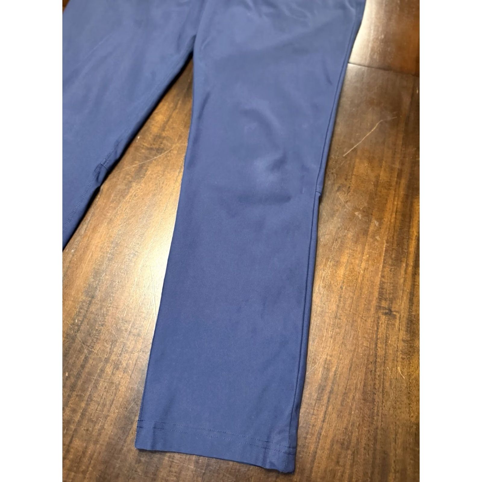 Lululemon Lululemon Mens Blue Pant Atheisure Golf Work Chino 34x28 Polyester Spandex Zip Button Pants Mens Blue 34 Inseam 28 Size US 34 / EU 50 - 2 Thumbnail