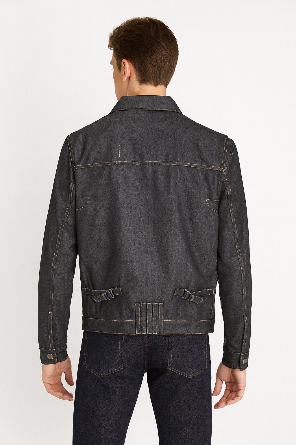 Apollo Apollo Japanese Denim Workwear Jacket Dark Indigo Trucker Size US XS / EU 42 / 0 - 3 Thumbnail
