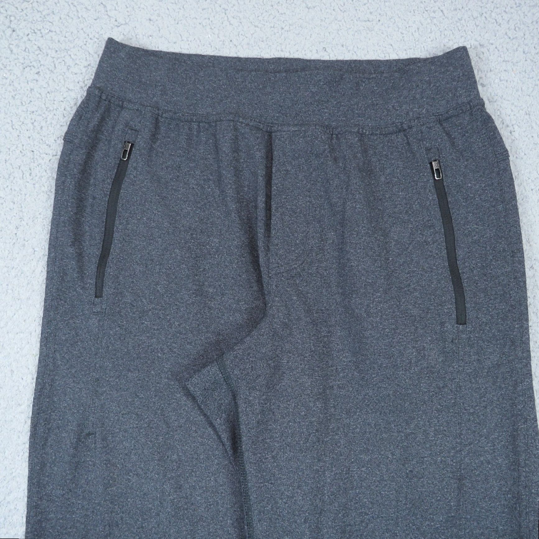 Lululemon Lululemon Discipline Pant Mens Small Heathered Black Grey Lounger Warmup Luon Pants Sweatpants Athletic Lounger Mens Regular Small Black Gray Size US 29 - 2 Thumbnail