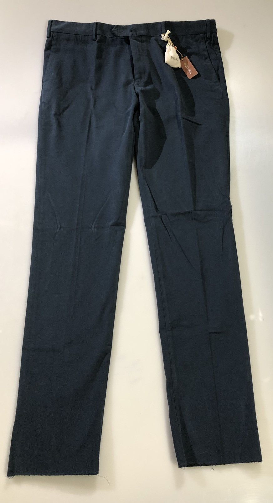 Loro Piana Loro Piana 🇮🇹 delft blue four pkt velvety cotton pant 58 new Size US 41 - 1 Thumbnail