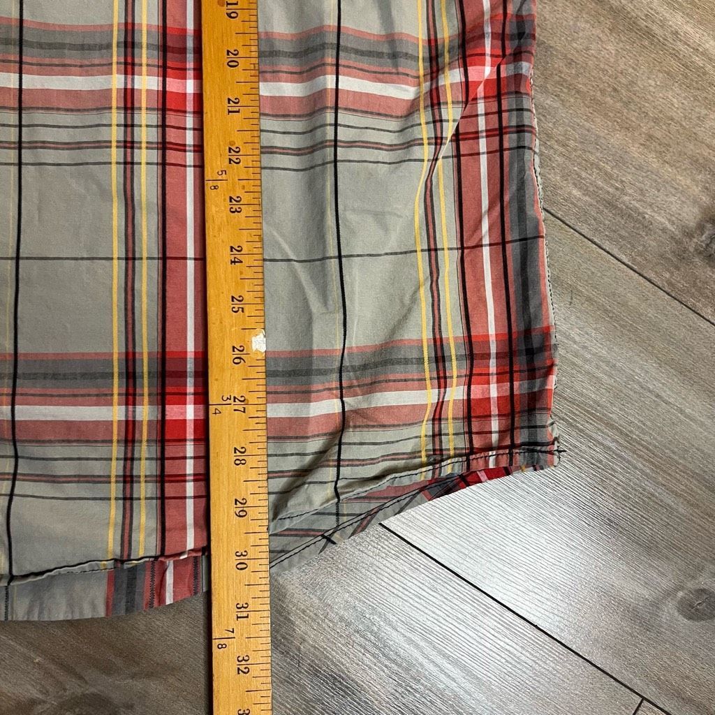 Harley Davidson Harley Davidson Red Plaid Casual Buttonup Men 3XL Bin F-201 Size US XXL / EU 58 / 5 - 4 Thumbnail