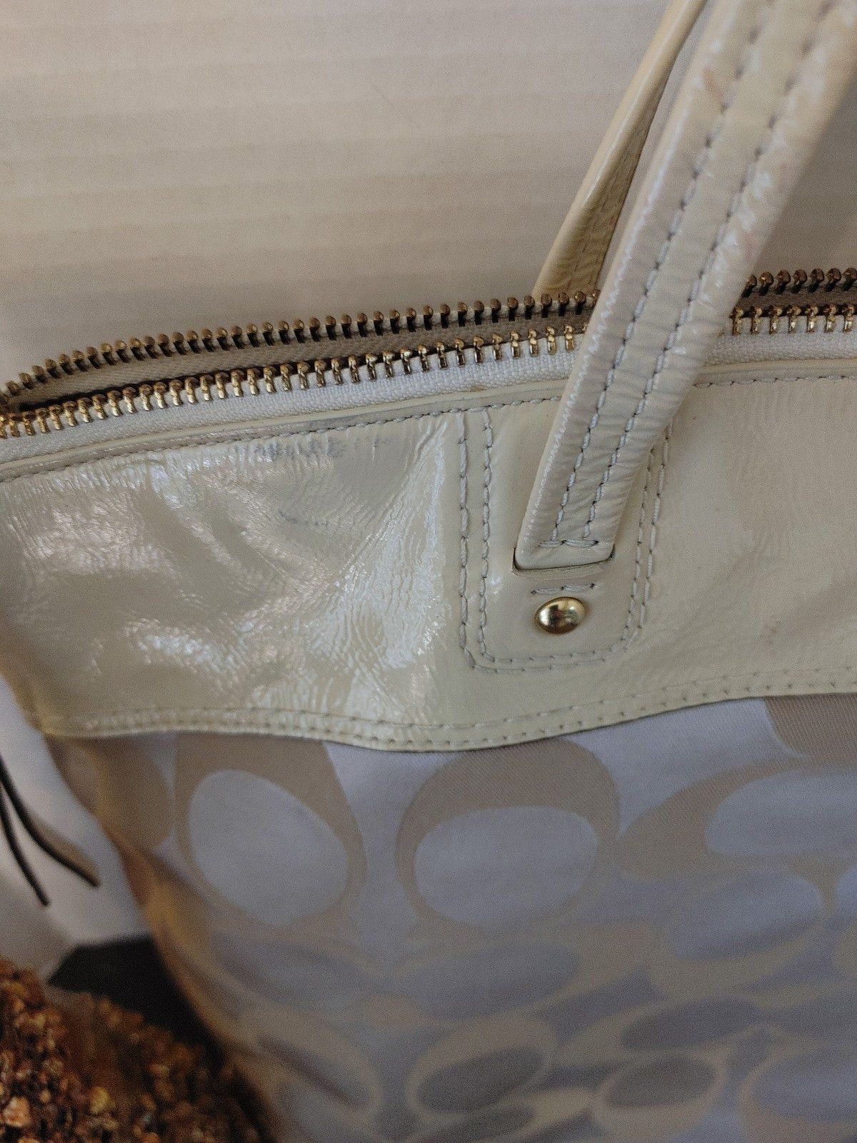 Coach Coach Signature Laura Tote F18335 Size ONE SIZE - 12 Thumbnail