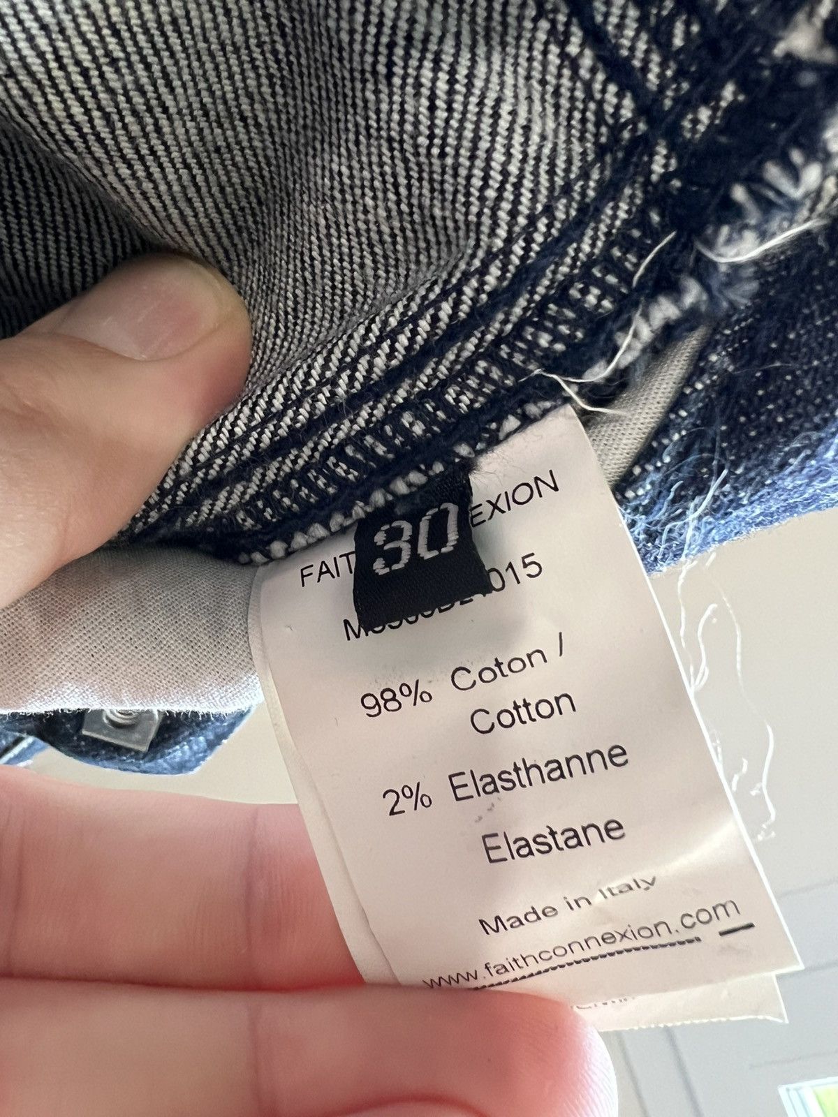 Faith Connexion Faith connexion running zipped denim Size US 30 / EU 46 - 6 Thumbnail