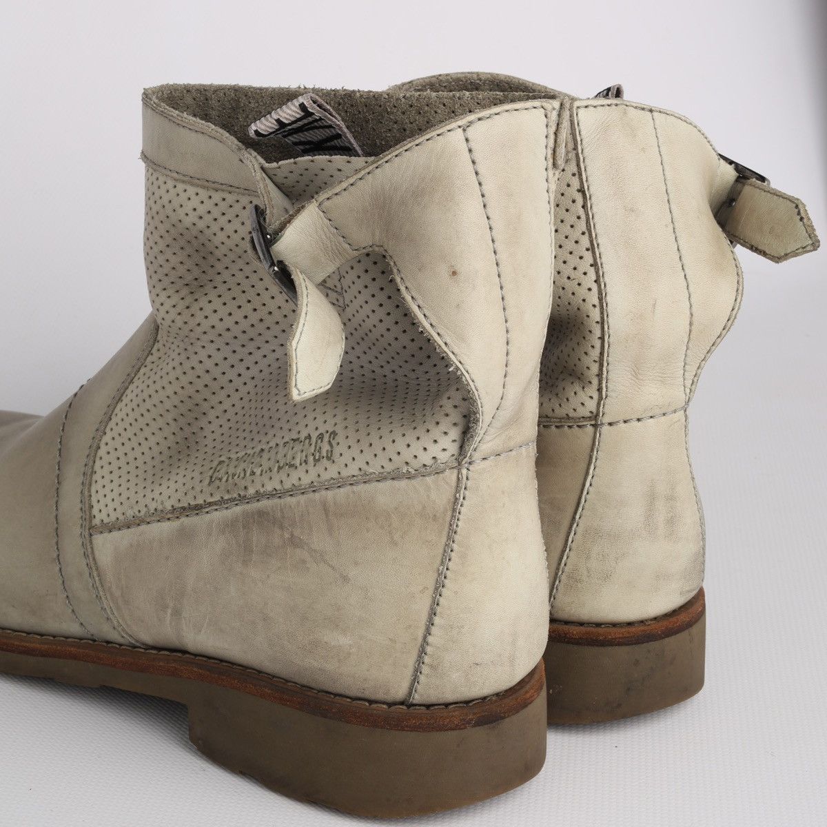 Dirk Bikkembergs Dirk Bikkembergs Vintage Ankle Boots Leather High Size US 11 / IT 41 - 7 Thumbnail