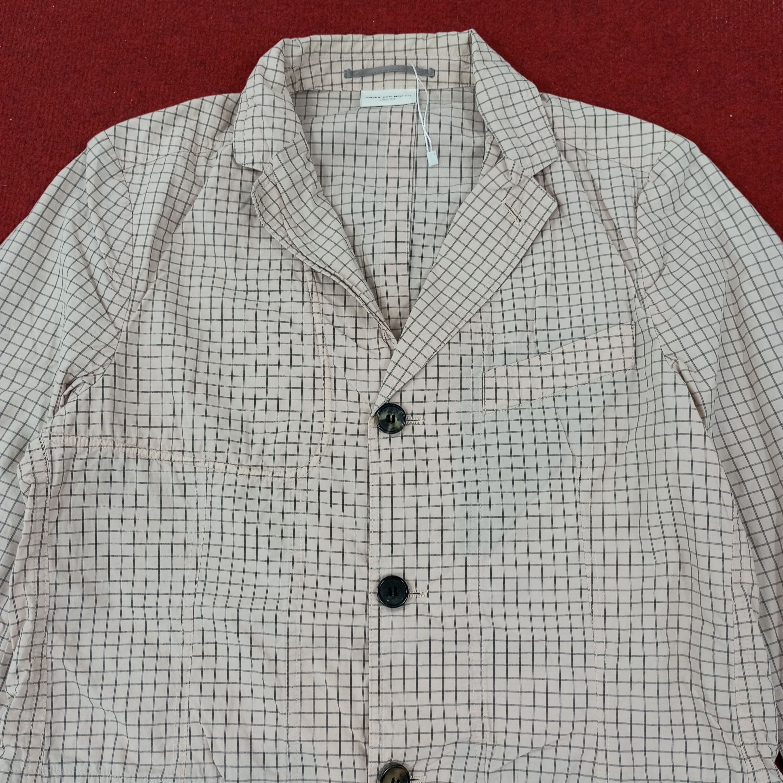 Dries Van Noten × Vintage Dries Van Noten Fashion Designer Style Blazer Jacket Size US S / EU 44-46 / 1 - 2 Thumbnail