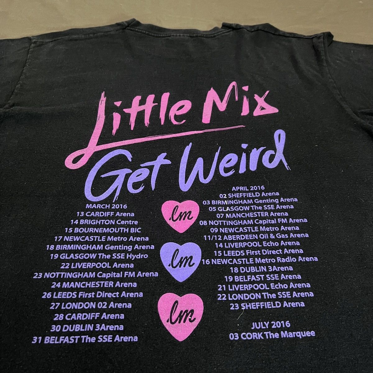 Band Tees Little Mix Get Weird Promo Tee Faded Synth-pop R&B Size US L / EU 52-54 / 3 - 6 Thumbnail