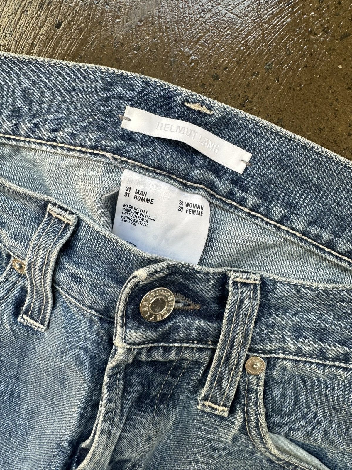 Helmut Lang Helmut Lang Utility Jeans Size US 31 - 3 Thumbnail