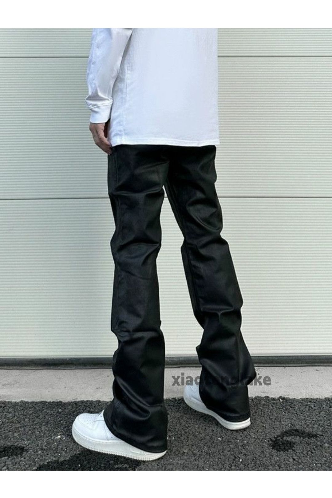 Designer × Jean × Vintage wax skate hiphop utility bootcut jeans Size US 32 / EU 48 - 7 Thumbnail