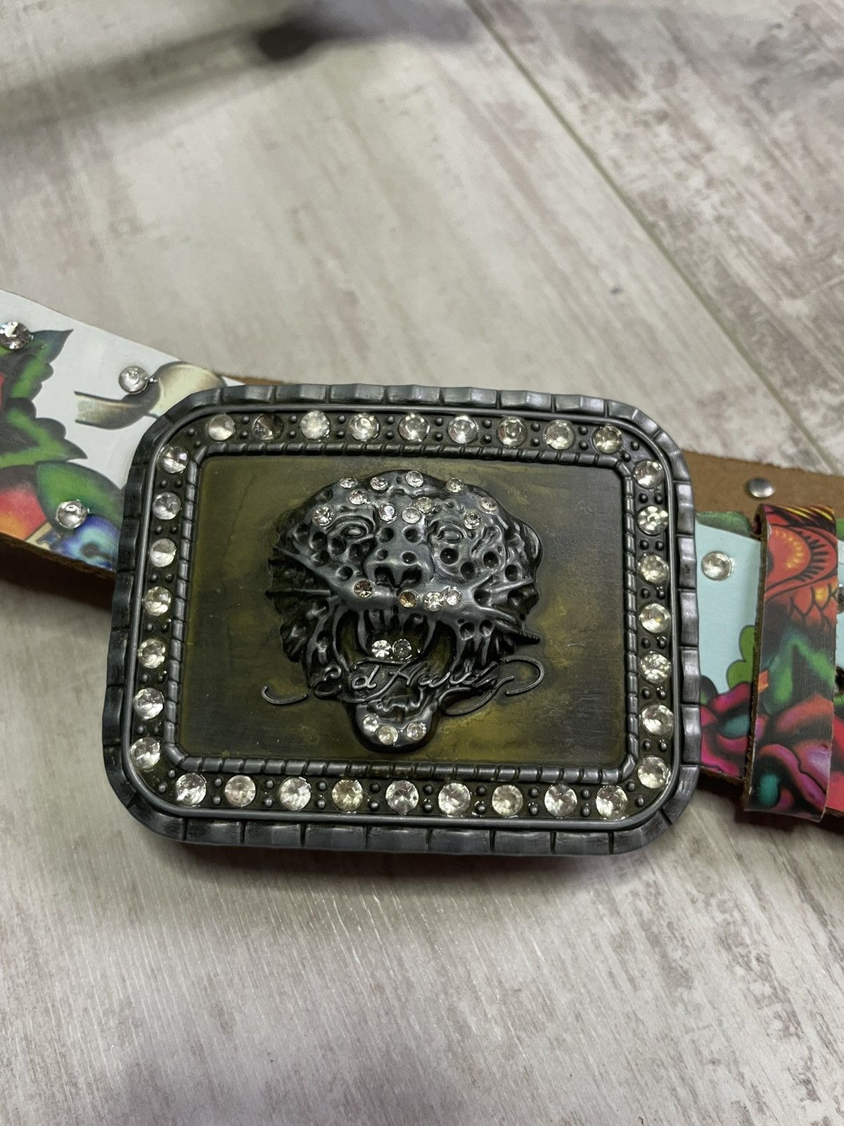 Ed Hardy Vintage Ed Hardy 00’s Belt Japanese Style Multicolour RARE Size ONE SIZE - 3 Thumbnail