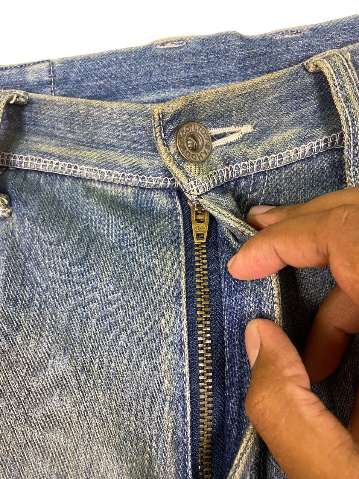 ABAHOUSE Japanese Brand Abahouse Stretchable Single Pocket Denim Size US 33 - 12 Thumbnail