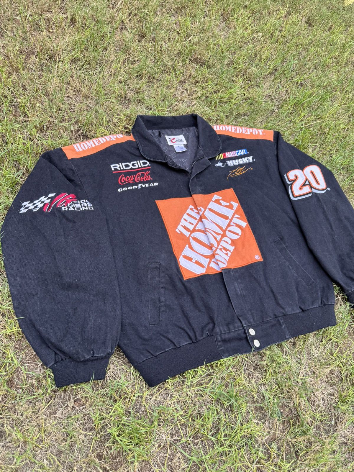 NASCAR Vintage Chase Authentics Tony Stewart Nascar Jacket Size US XL / EU 56 / 4 - 3 Thumbnail