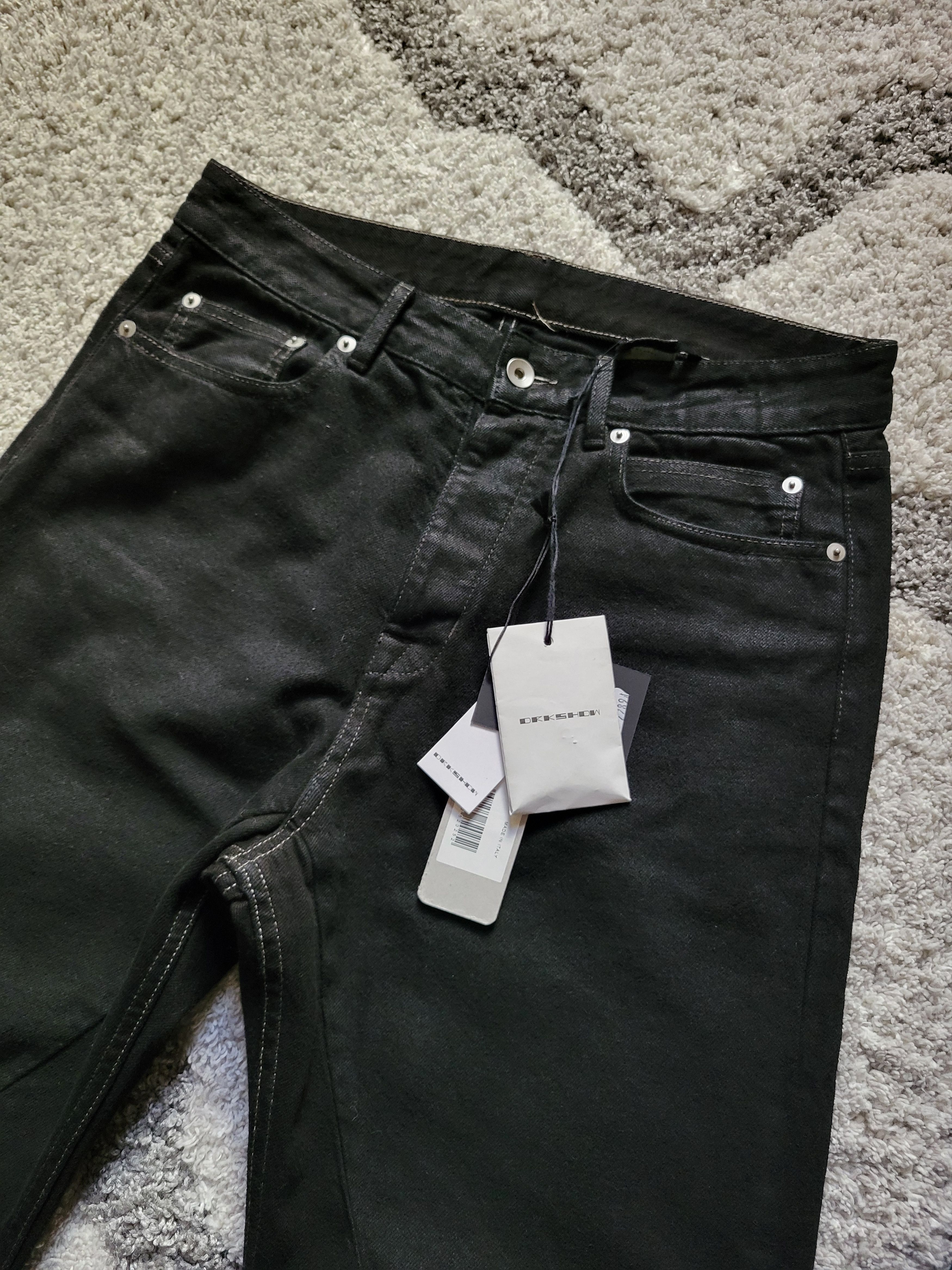 FW21 Drkshdw Performa Cut Jeans Blackety Black size 30