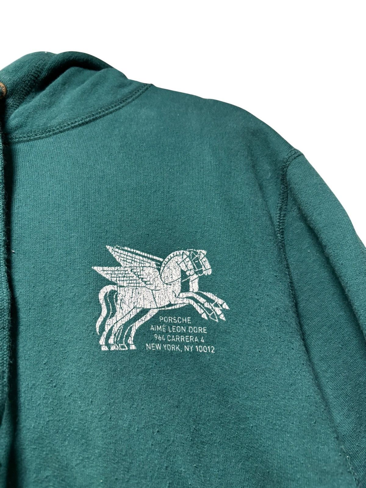 Aime Leon Dore × Porsche Design Aime Leon Dore X Porsche 964 Green Hoodie Sweatshirt Size M Size US M / EU 48-50 / 2 - 2 Thumbnail