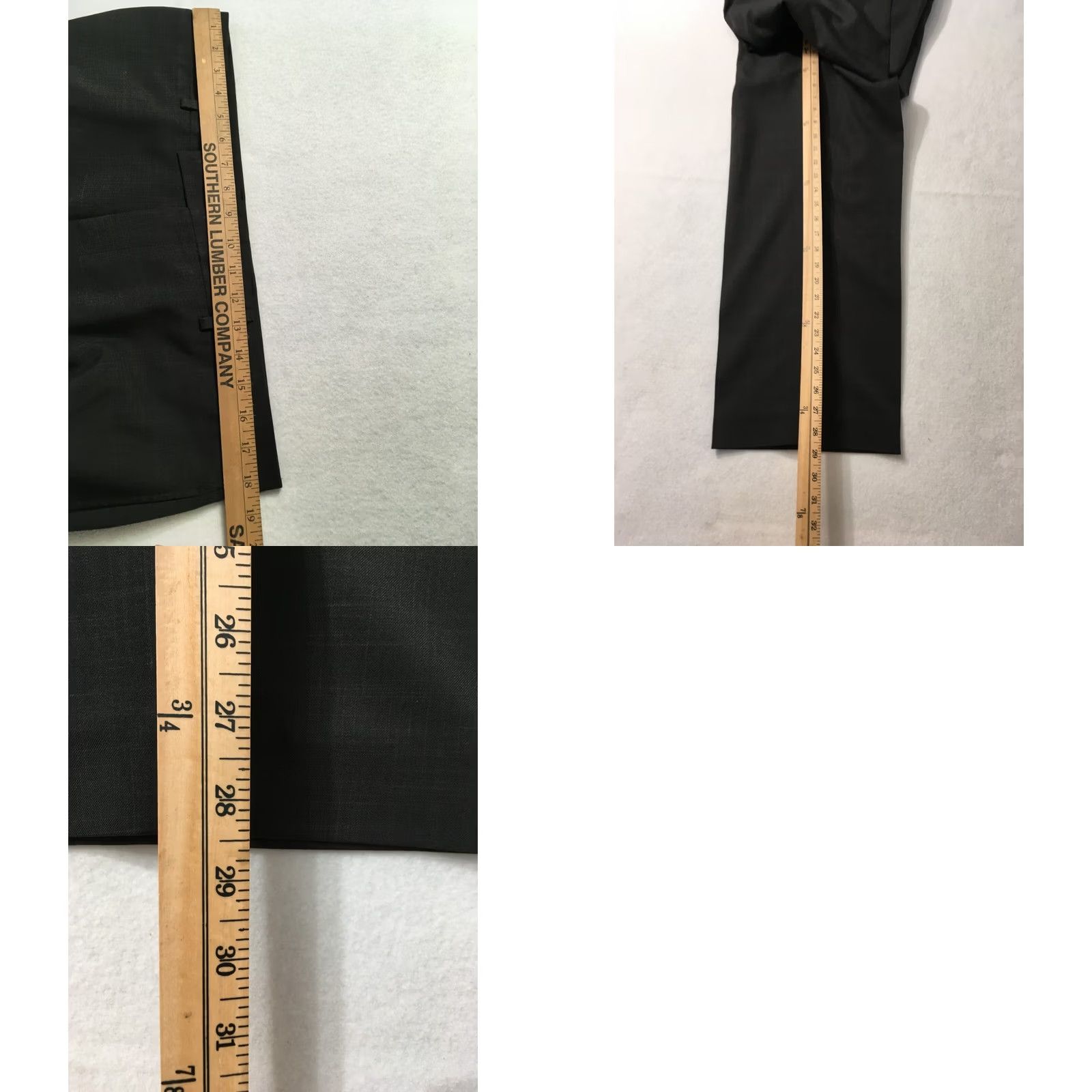 Perry Ellis Perry Ellis Anywhere Pants Men’s 36 X 30 Gray Charcoal Dress Slim Big & Tall Pants Mens 36 Gray Chino Polyester Vintage Size US 36 / EU 52 - 8 Thumbnail