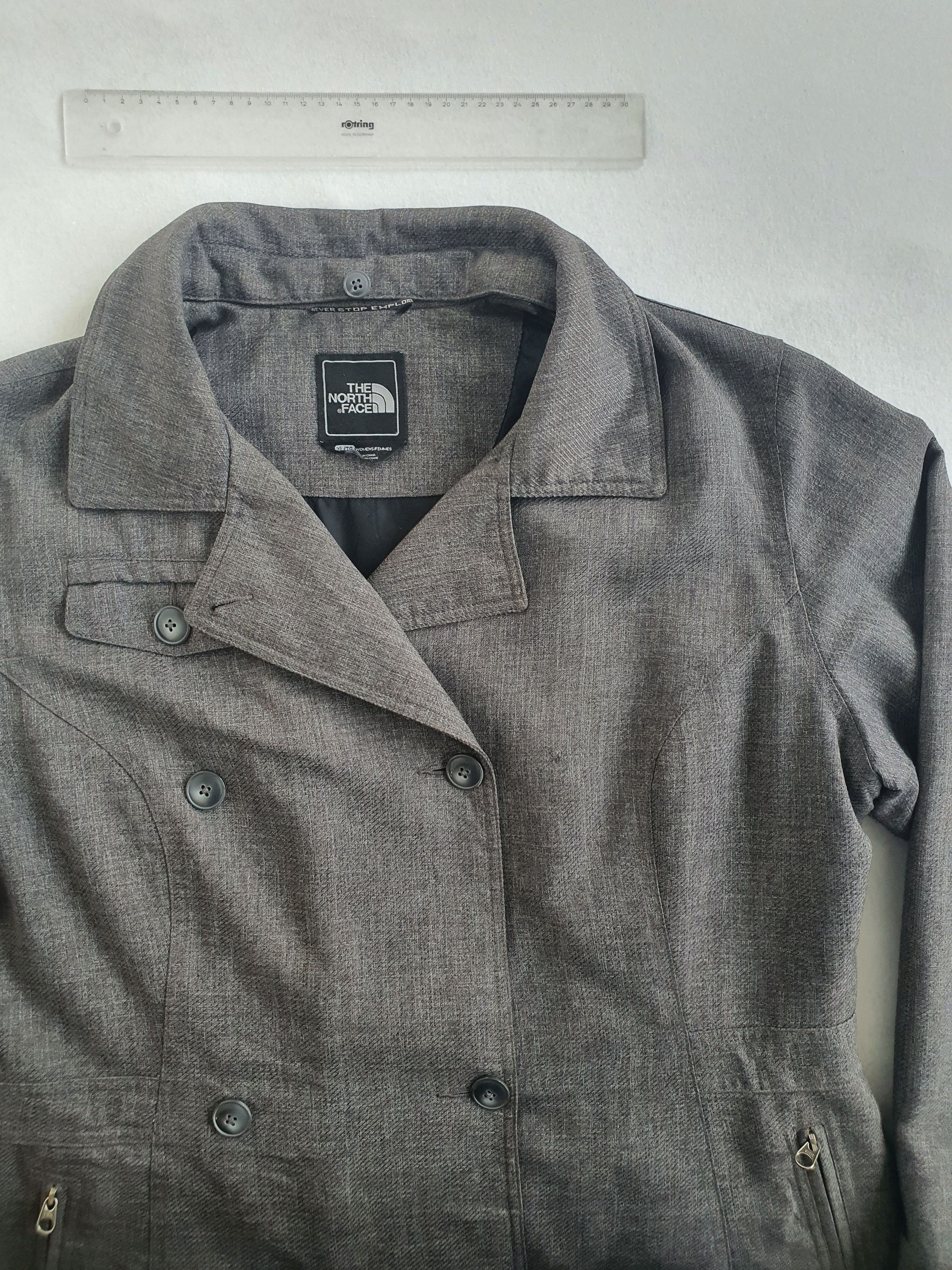 The North Face 'BOULEVARD' Techwear Parka Trench Long Pea Coat Size XL / US 12-14 / IT 48-50 - 3 Thumbnail