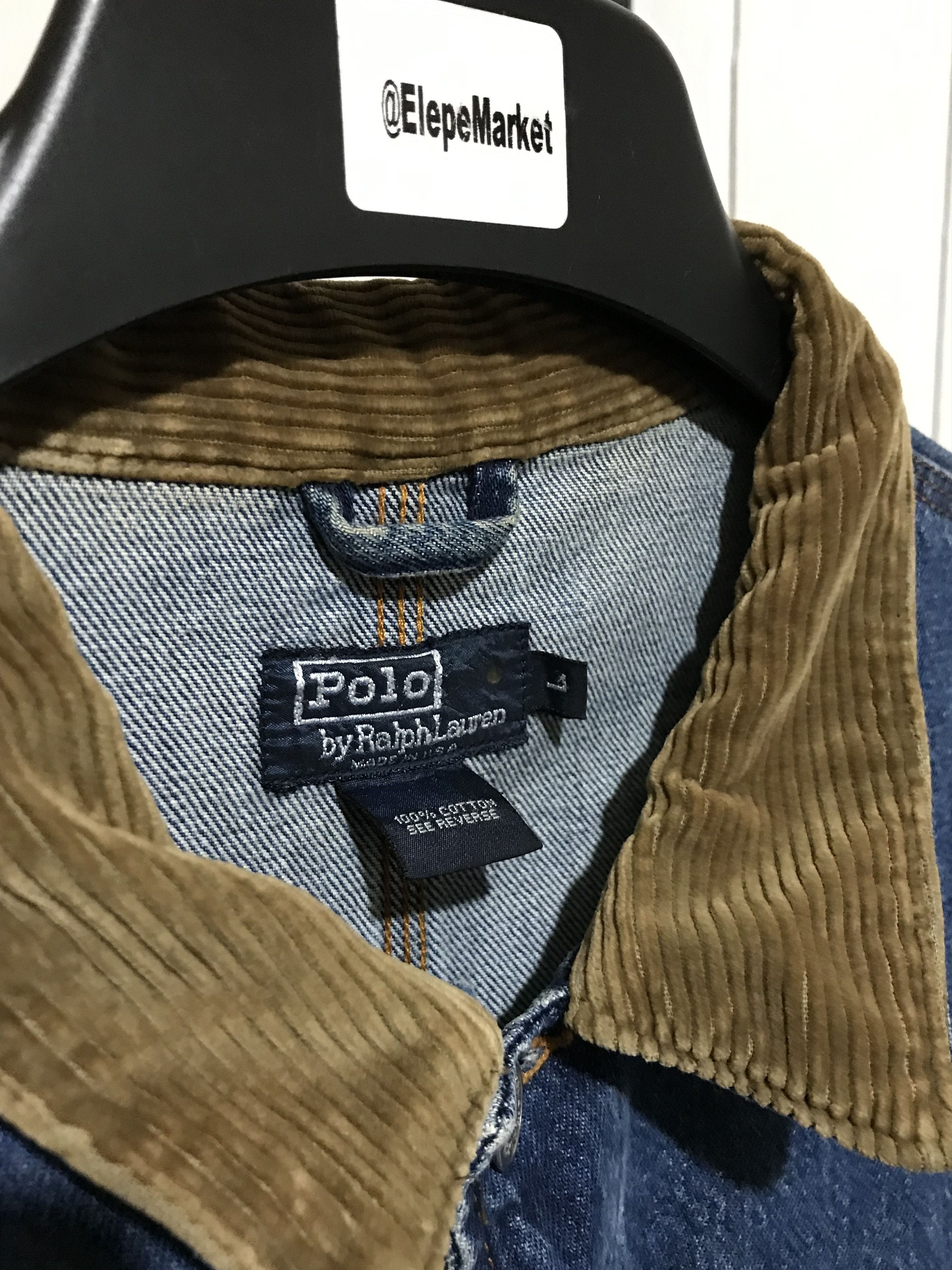Polo Ralph Lauren Vintage Ralph Lauren Denim Jacket Size US L / EU 52-54 / 3 - 3 Thumbnail