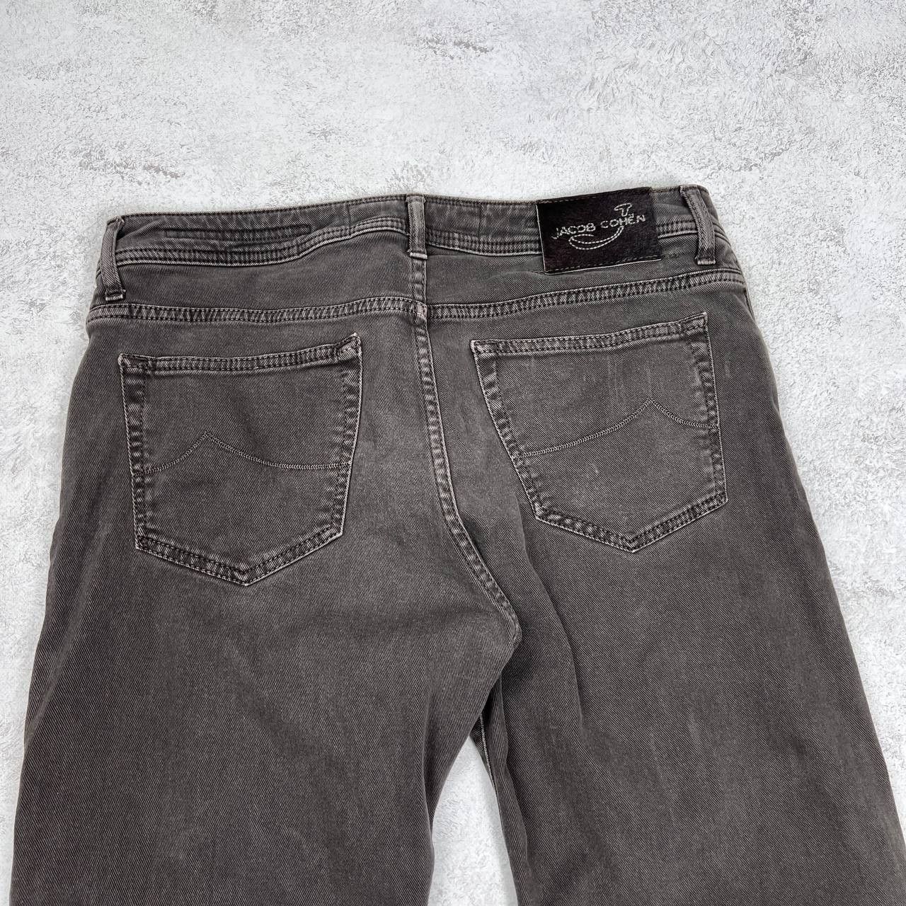 Jacob Cohen Jacob Cohen Men's Luxury Grey Jeans Pants Slim Fit Size US 36 / EU 52 - 10 Thumbnail