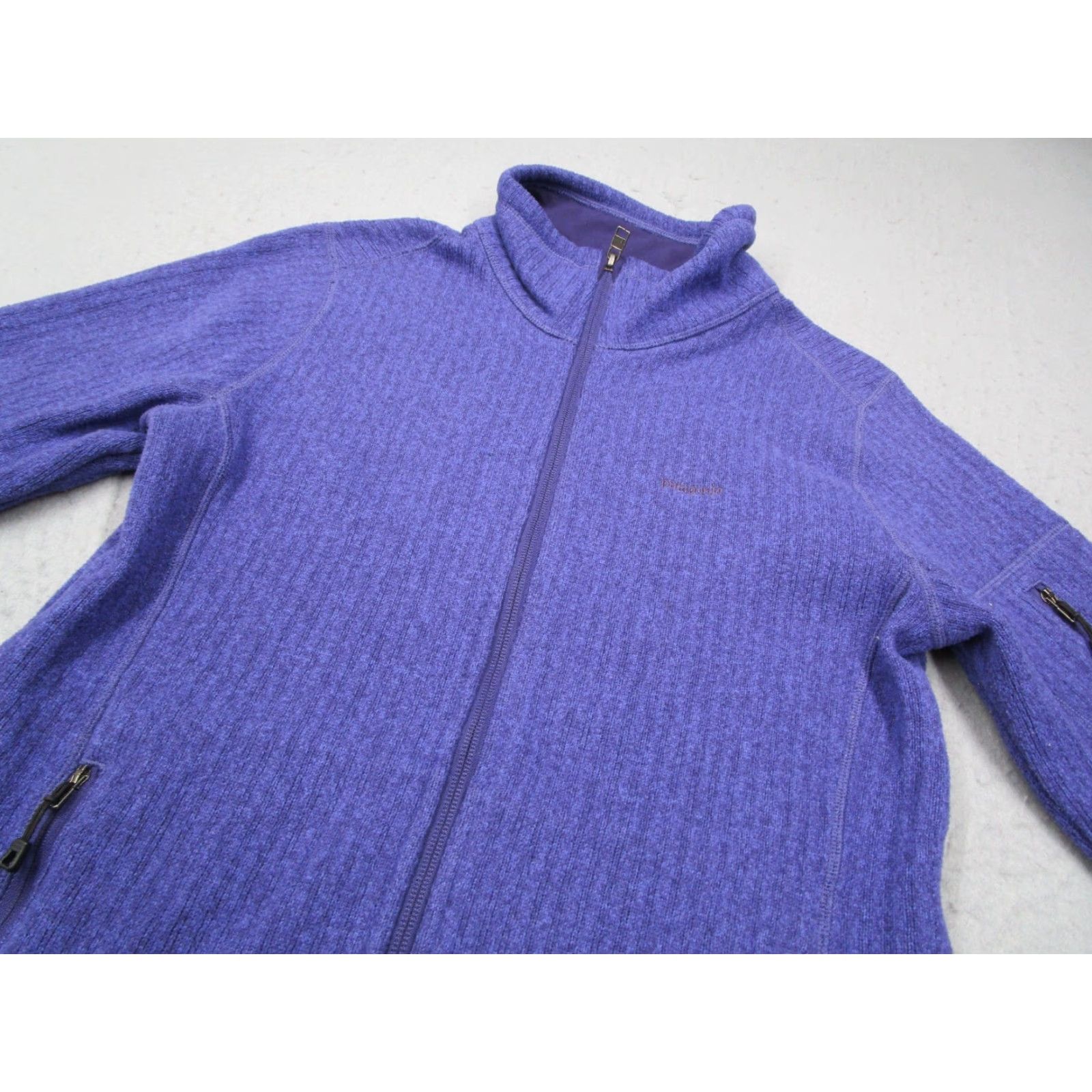 Patagonia PATAGONIA Jacket Women Medium Purple Cables Full Zip Fleece Outdoor Hike Camp Size M / US 6-8 / IT 42-44 - 2 Thumbnail