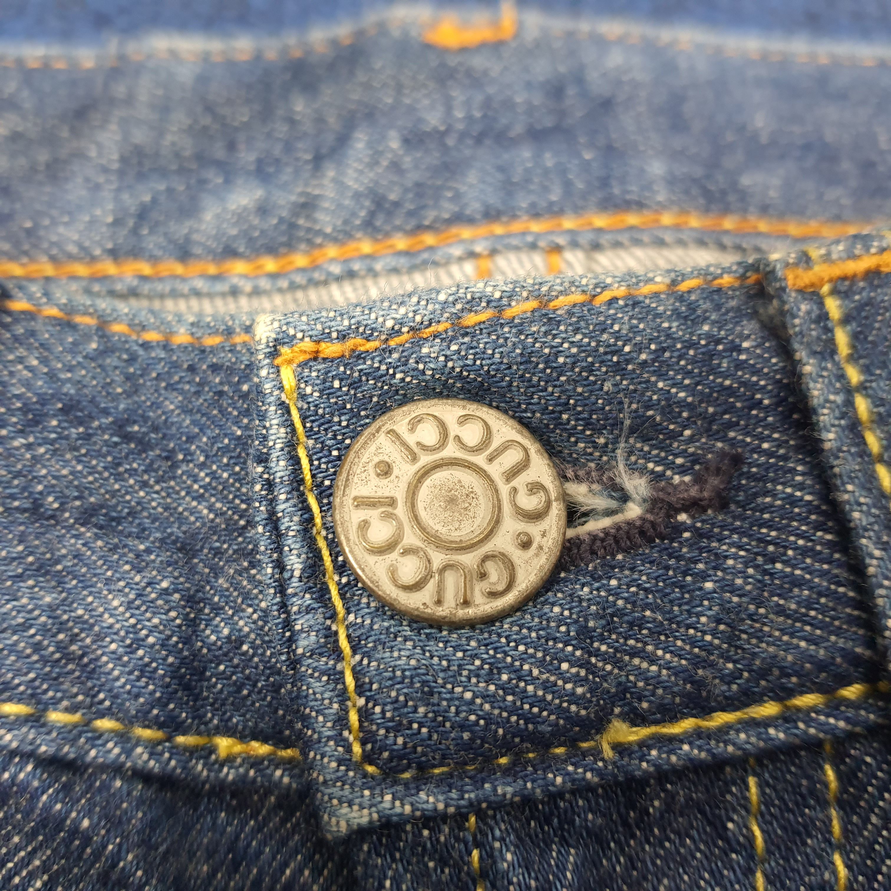 Gucci Vintage GUCCI Italian Brand Distressed Short Jeans Size US 27 - 5 Thumbnail