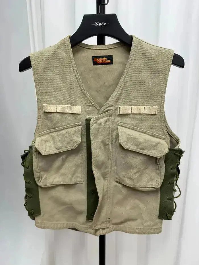 Hysteric Glamour One Size Hysteric Glamour Stripes M69 Vest-2505 Size US M / EU 48-50 / 2 - 3 Thumbnail
