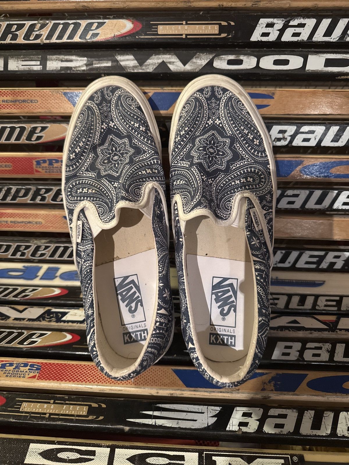 Kith × Vans Vans Kith Slip-Ons Size US 10.5 / EU 43-44 - 3 Thumbnail