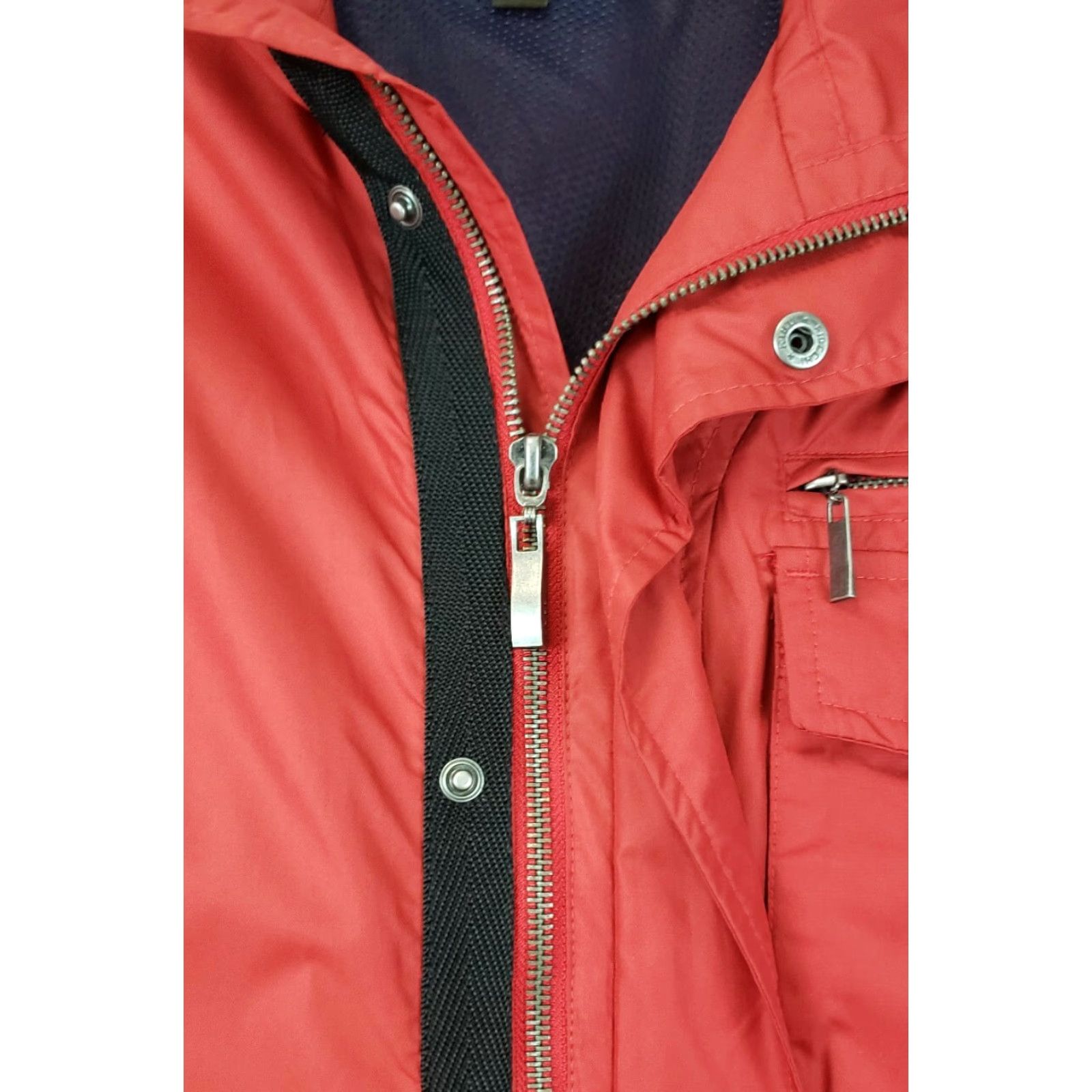 Cole Haan Cole Haan Jacket Womens Small Red Full Zip Snap Button Zip Pockets Coat Ladies S Size S / US 4 / IT 40 - 5 Thumbnail