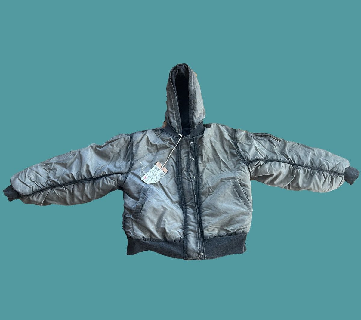 No Faith Studios No Faith Studios Reversible Bomber Black