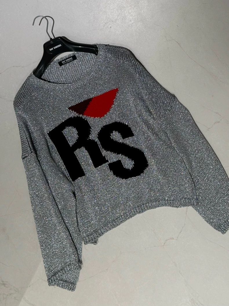 Raf Simons Raf Simons Copper ammonia metal fiber blended merino sweat Size US L / EU 52-54 / 3 - 2 Thumbnail