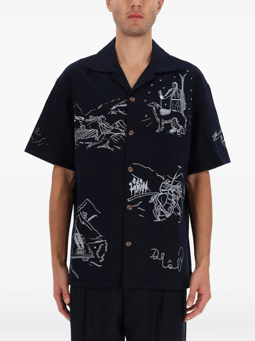 Other Short Sleeve Shirt in Black Size US S / EU 44-46 / 1 - 1 Thumbnail